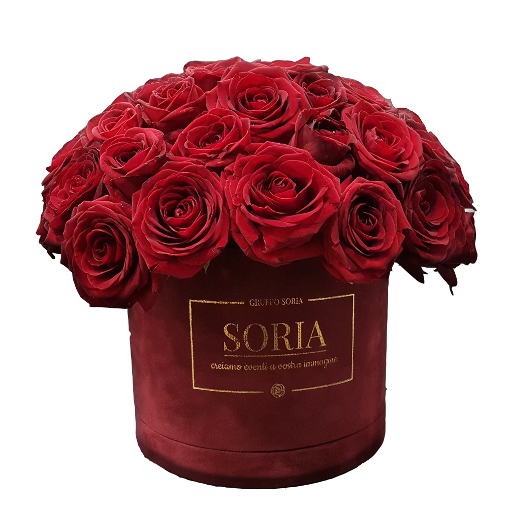 Senza Tempo - Small - Rose Rosse - Scatola Nera