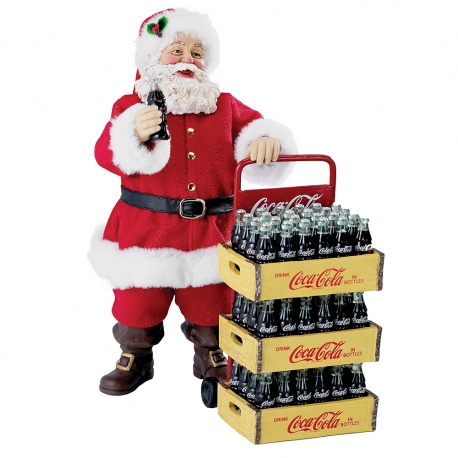 Babbo natale rosso hot sale per la coca cola