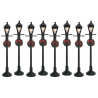 Lemax-Gas Lantern Street Lamp Set Of 8