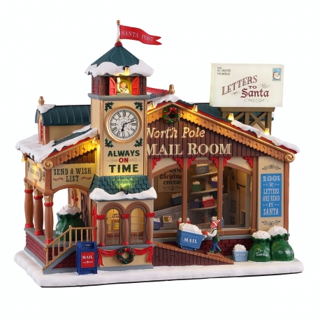 Lemax-North Pole Mail Room