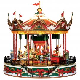 Lemax-Santa Carousel