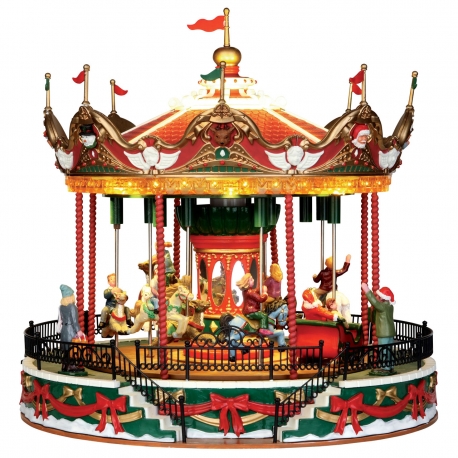 Lemax-Santa Carousel