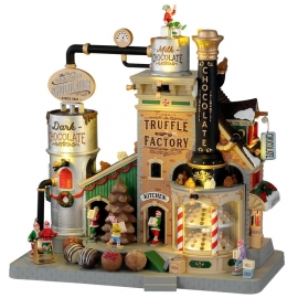 THE CHRISTMAS CHOCOLATIER TRUFFLE FACTORY, WITH 4.5V ADAPTOR