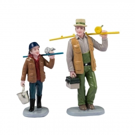 FISHIN' TIME,  SET OF 2